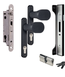 Zestaw do furtki Locinox z elektrozaczepem UNISET-50-PAD-U-9005